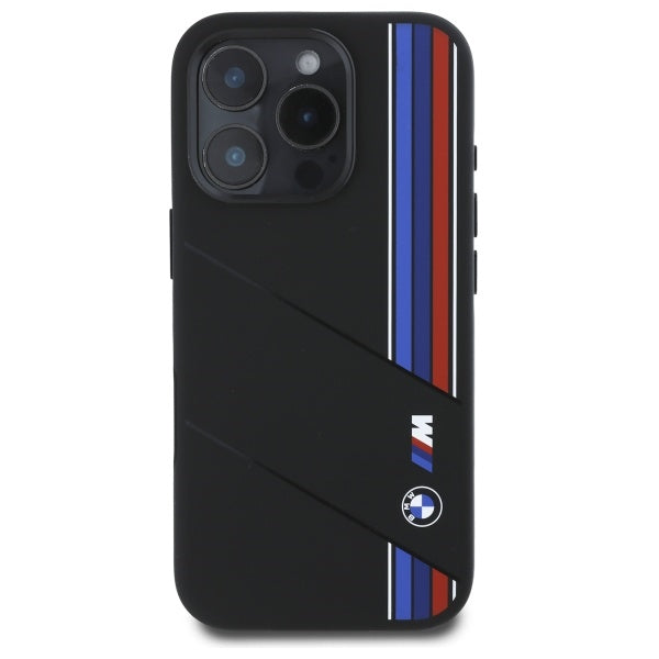 BMW MagSafe dėklas iPhone 16 Pro Max – juodas