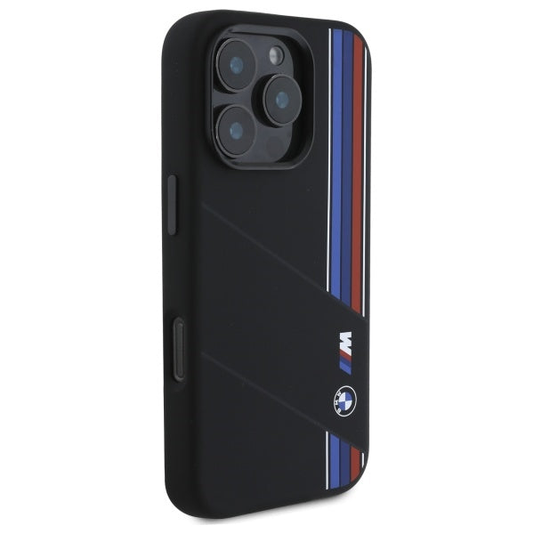 BMW MagSafe dėklas iPhone 16 Pro Max – juodas