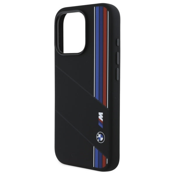 BMW MagSafe dėklas iPhone 16 Pro Max – juodas
