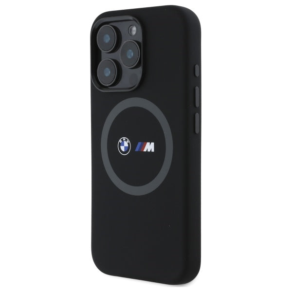 BMW M MagSafe dėklas iPhone 16 Pro Max – juodas