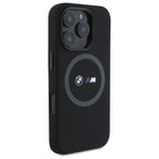 BMW M MagSafe dėklas iPhone 16 Pro Max – juodas