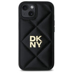 DKNY dygsniuotas dėklas iPhone 14 – juodas -- iPhone 14