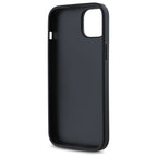 DKNY Quilted Stack Logo dėklas iPhone 15 Plus – juodas