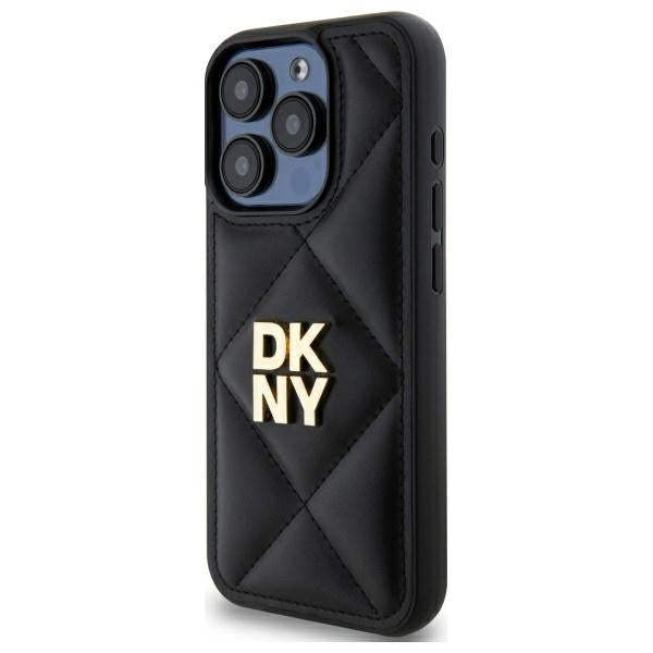 DKNY dėklas iPhone 15 Pro Max – juodas
