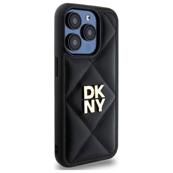 DKNY dėklas iPhone 15 Pro Max – juodas