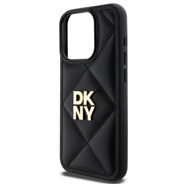 DKNY dėklas iPhone 15 Pro Max – juodas