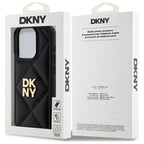 DKNY dėklas iPhone 15 Pro Max – juodas