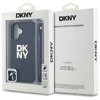 DKNY dėklas iPhone 16 6,1" su riešo dirželiu – juodas