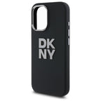 DKNY silikoninis dėklas iPhone 16 (6,1") – juodas