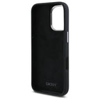 DKNY silikoninis dėklas iPhone 16 (6,1") – juodas