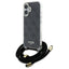 Guess dėklas su virvele iPhone 16 – juodas
