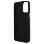Guess silikoninis dėklas iPhone 16 – juodas