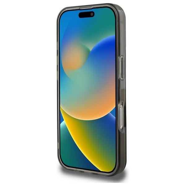 Guess MagSafe dėklas iPhone 16 Pro – juodas