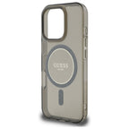 Guess MagSafe dėklas iPhone 16 Pro – juodas
