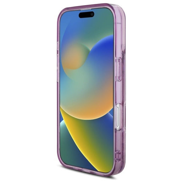 Hello Kitty Liquid Glitter dėklas iPhone 16 – violetinis