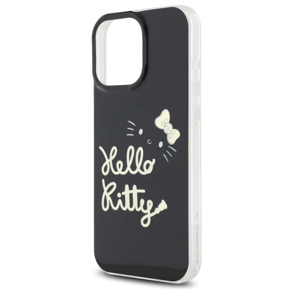 Hello Kitty MagSafe dėklas iPhone 16 Pro Max – juodas