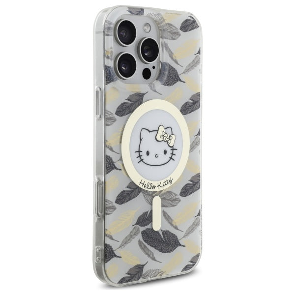 Hello Kitty MagSafe dėklas iPhone 16 Pro Max – baltas