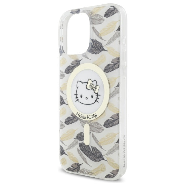 Hello Kitty MagSafe dėklas iPhone 16 Pro Max – baltas