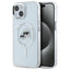Karl Lagerfeld MagSafe dėklas iPhone 14 – baltas
