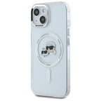Karl Lagerfeld MagSafe dėklas iPhone 14 – baltas