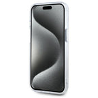 Karl Lagerfeld MagSafe dėklas iPhone 14 – baltas