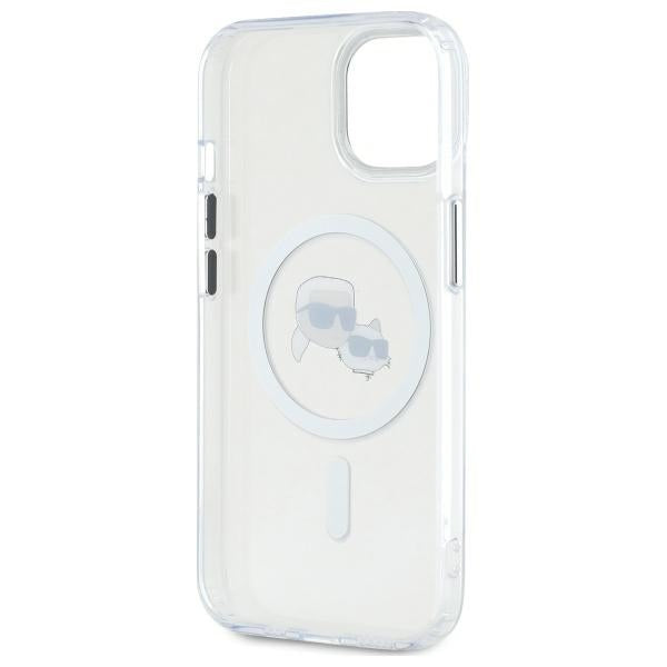 Karl Lagerfeld MagSafe dėklas iPhone 14 – baltas