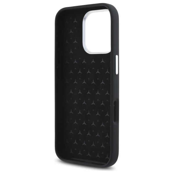 Mercedes-Benz MagSafe dėklas iPhone 16 Pro – juodas