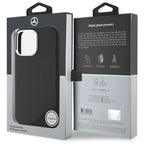Mercedes-Benz MagSafe dėklas iPhone 16 Pro Max – juodas