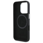 Mercedes silikoninis MagSafe dėklas iPhone 16 Pro Max – juodas