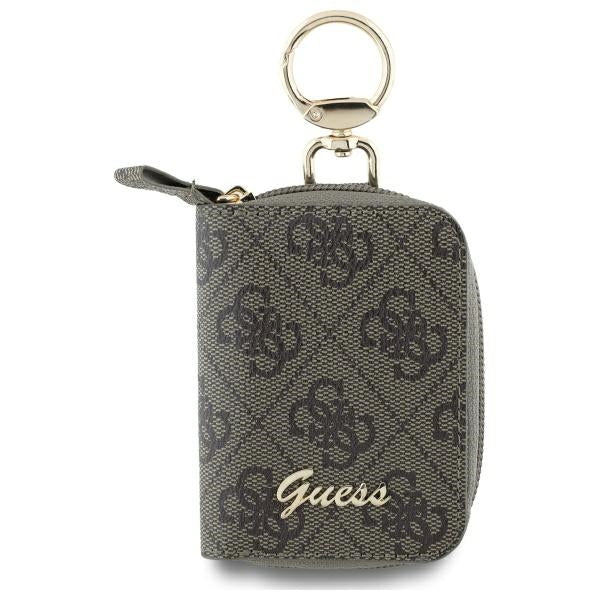 Guess Cable Pouch GUABP4DPTW Ruda/ruda 4G Triangle laidų dėkliukas -- Cell phone cases and covers