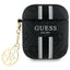 Guess AirPods 1/2 dėklas – juodas su pakabuku -- AirPods / AirPods 2