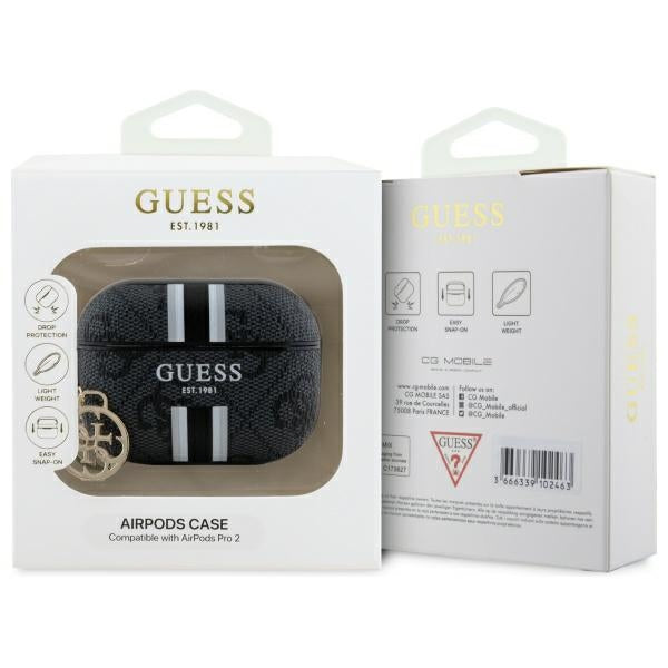 Guess 4G dėklas AirPods Pro 2 – juodas