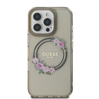 Guess MagSafe dėklas iPhone 16 Pro Max – juodas