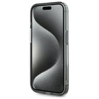 Karl Lagerfeld MagSafe dėklas iPhone 15 Pro – juodas