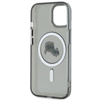Karl Lagerfeld MagSafe dėklas iPhone 15 – juodas