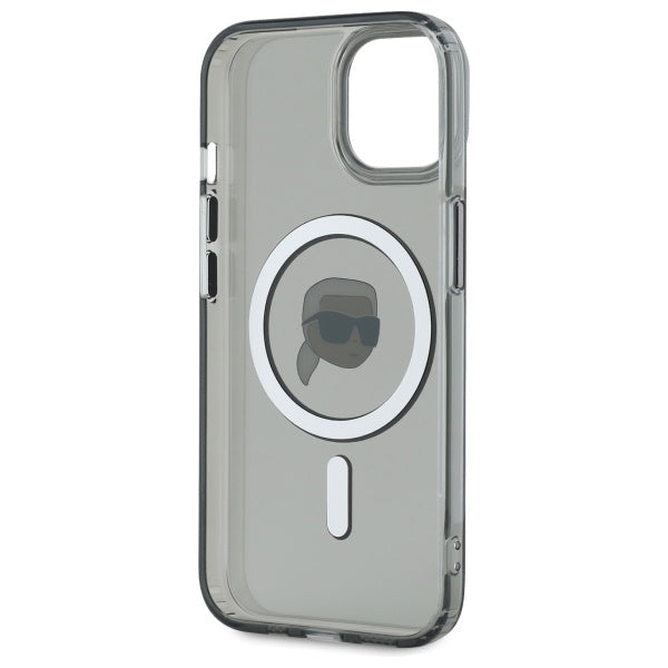 Karl Lagerfeld MagSafe dėklas iPhone 15 – juodas -- iPhone 15