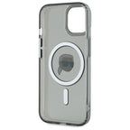 Karl Lagerfeld MagSafe dėklas iPhone 15 – juodas -- iPhone 15