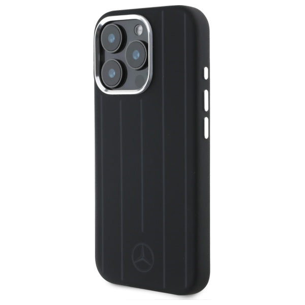 Mercedes-Benz MagSafe dėklas iPhone 16 Pro – juodas