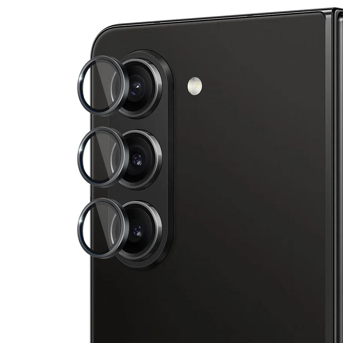 Grūdintas stiklas fotoaparato objektyvui 3mk Lens Protection Pro Black, skirtas Samsung Galaxy Z Fold 6