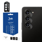 Grūdintas stiklas fotoaparato objektyvui 3mk Lens Protection Pro Black, skirtas Samsung Galaxy Z Fold 6