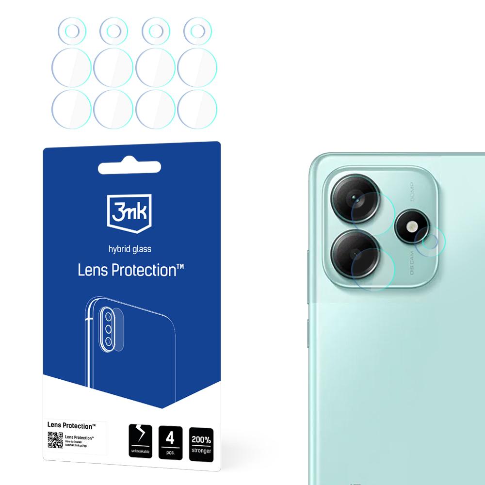 Hibridinis stiklas fotoaparato objektyvui 3mk objektyvo apsauga, skirtas Xiaomi Redmi Note 14 5G -- Xiaomi Redmi Note 14 5G