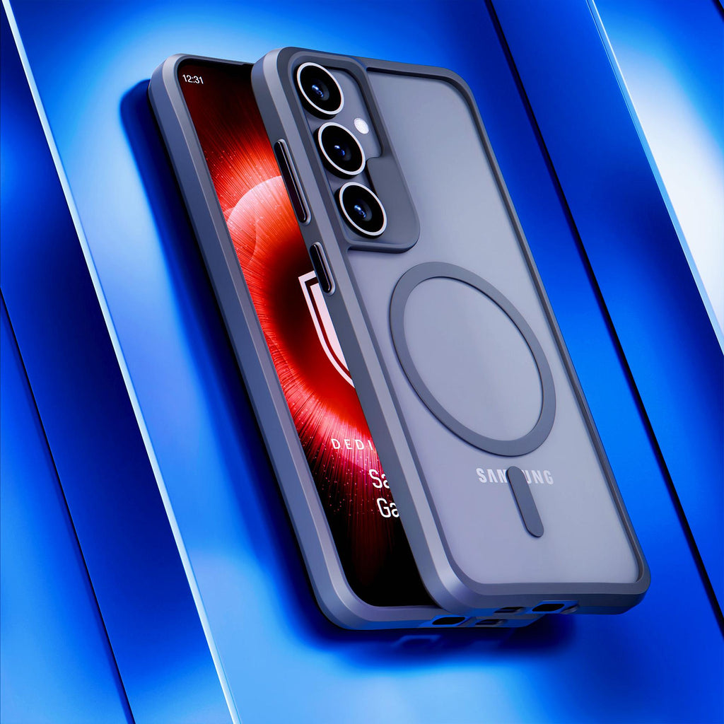 3mk Satin Armor MagCase, skirtas Samsung Galaxy S25+ – skaidrus