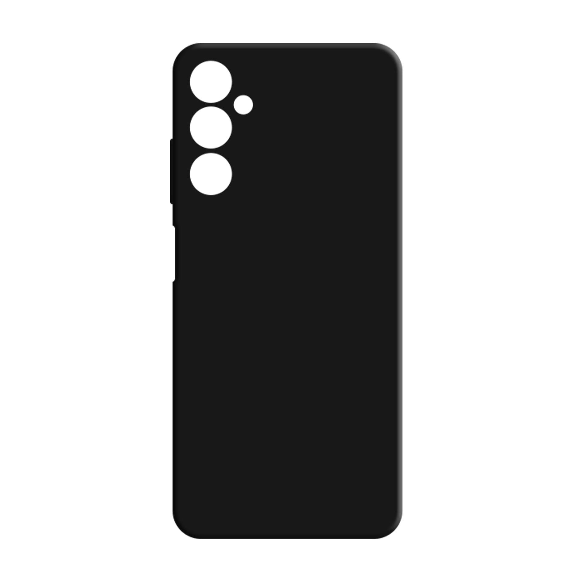 3mk silikoninis dėklas, skirtas Samsung Galaxy A05s – juodas -- Samsung Galaxy A05s