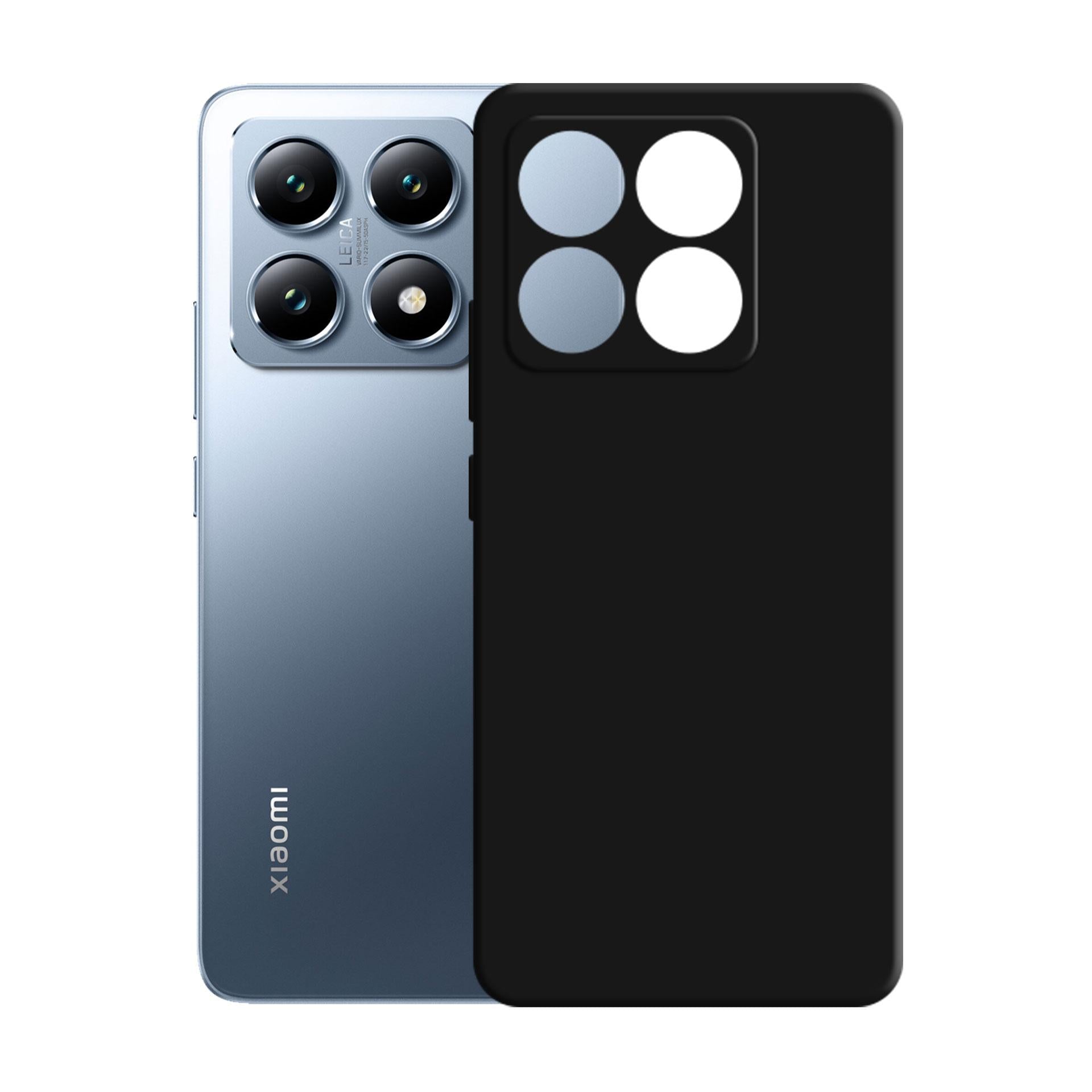 3mk silikoninis dėklas, skirtas Xiaomi 14T - juodas