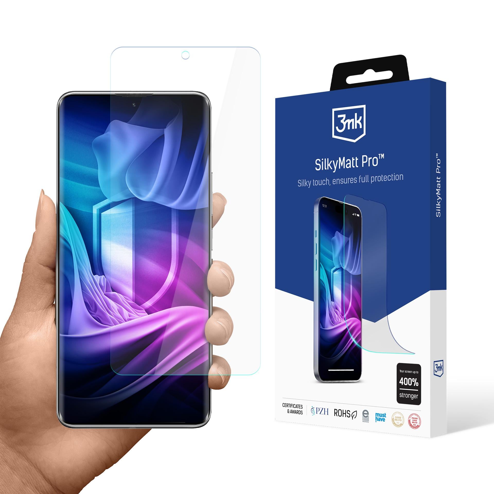 Matinė apsauginė plėvelė 3mk Silky Matt Pro skirta Xiaomi Redmi Note 14 Pro
