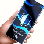 Hibridinis stiklas 3mk FlexibleGlass skirtas Xiaomi Redmi Note 14 5G