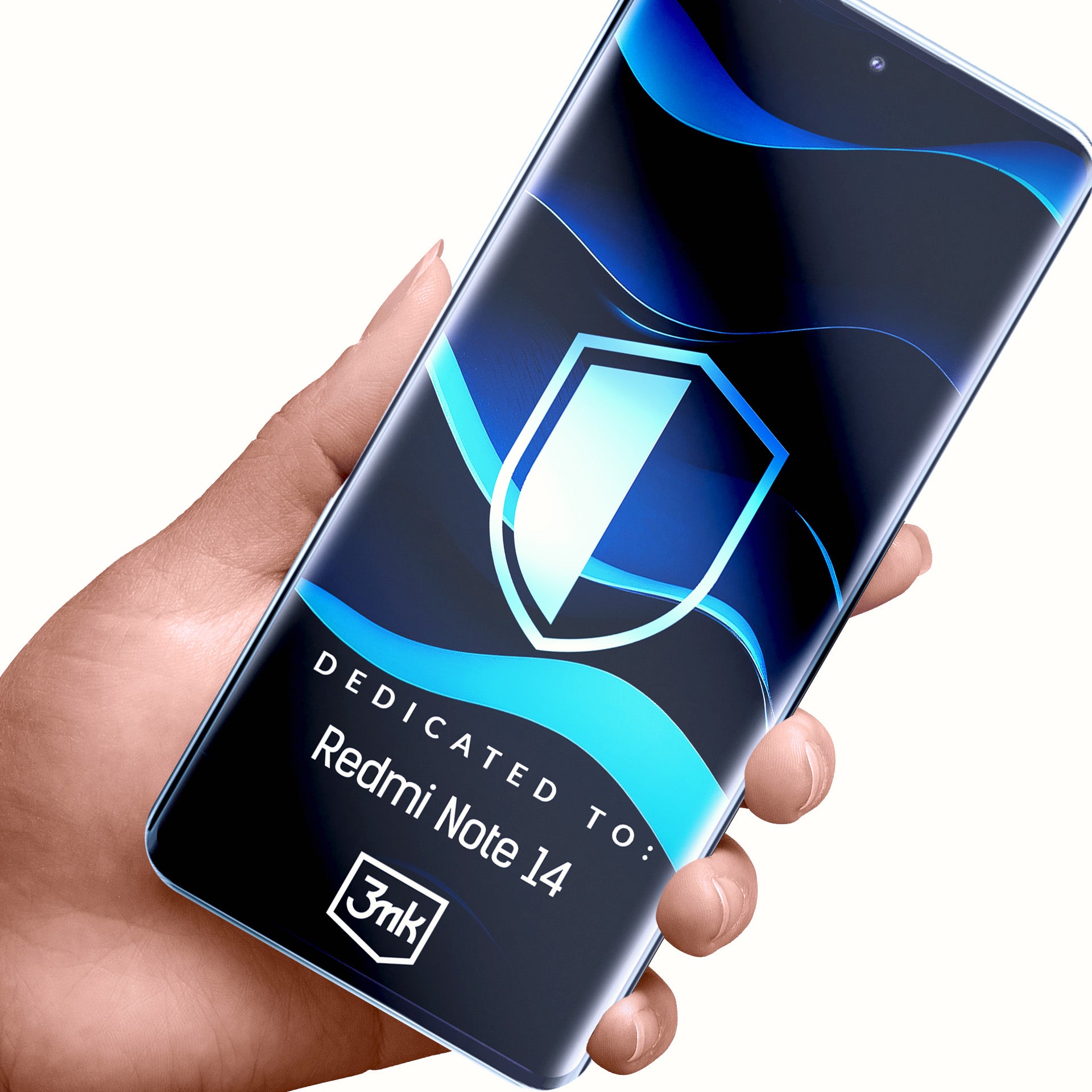 Hibridinis stiklas 3mk FlexibleGlass skirtas Xiaomi Redmi Note 14 5G