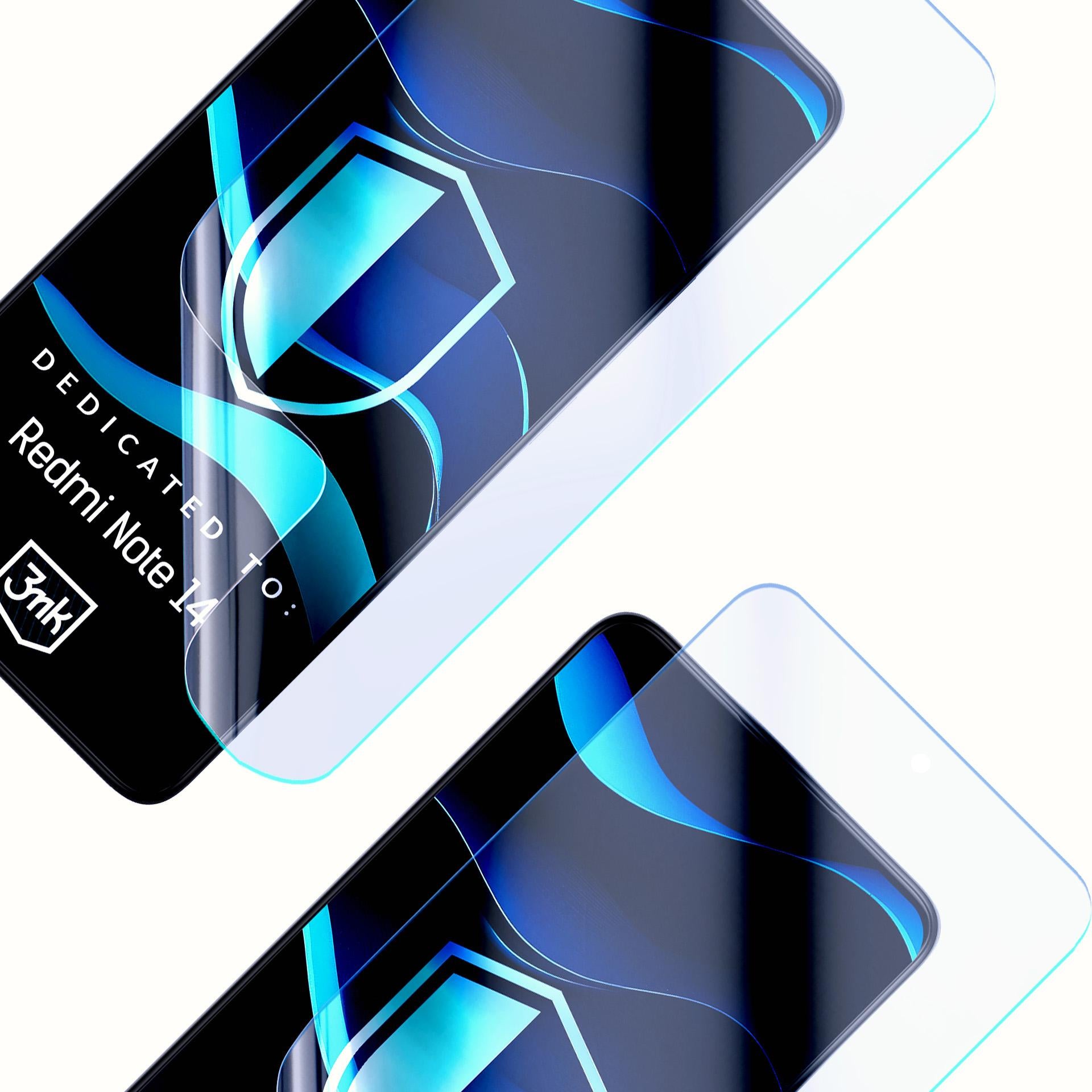 Hibridinis stiklas 3mk FlexibleGlass skirtas Xiaomi Redmi Note 14 5G