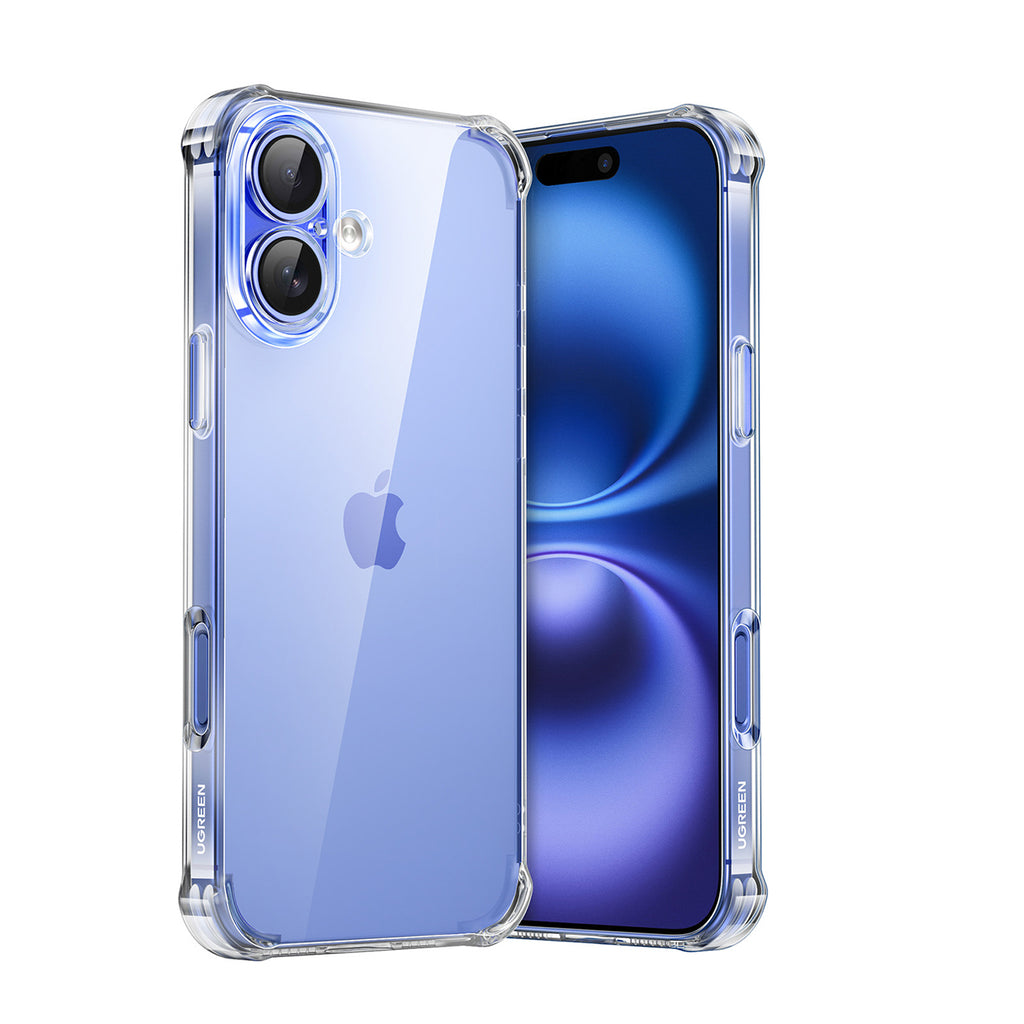 Ugreen Bright Cushion CA101 dėklas iPhone 16 Plus - skaidrus -- iPhone 16 Plus