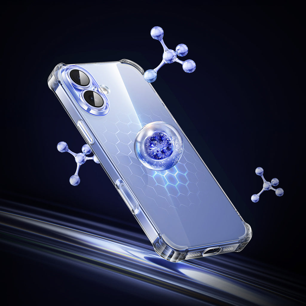Ugreen Bright Cushion CA101 dėklas iPhone 16 Plus - skaidrus -- iPhone 16 Plus